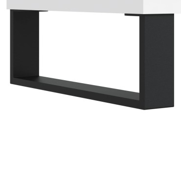 vidaXL Έπιπλο Τηλεόρασης Λευκό 100x34,5x44,5cm Επεξεργασμένο Ξύλο