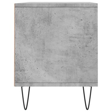vidaXL Έπιπλο Τηλεόρασης Γκρι Σκυρ. 100x34,5x44,5cm Επεξ. Ξύλο
