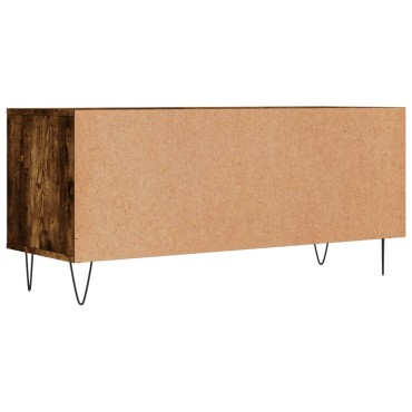 vidaXL Έπιπλο Τηλεόρασης Καπνιστή Δρυς 100x34,5x44,5cm Επεξ. Ξύλο