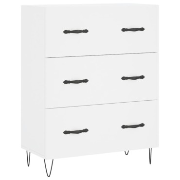 vidaXL Ντουλάπι Λευκό 69,5x34x90cm από Επεξεργασμένο Ξύλο 1 τεμ.