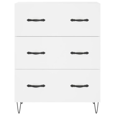 vidaXL Ντουλάπι Λευκό 69,5x34x90cm από Επεξεργασμένο Ξύλο 1 τεμ.