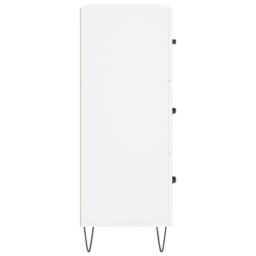 vidaXL Ντουλάπι Λευκό 69,5x34x90cm από Επεξεργασμένο Ξύλο 1 τεμ.