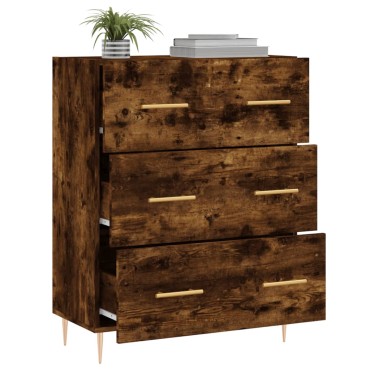 vidaXL Ντουλάπι Καπνιστή Δρυς 69,5x34x90cm Επεξεργασμένο Ξύλο 1 τεμ.