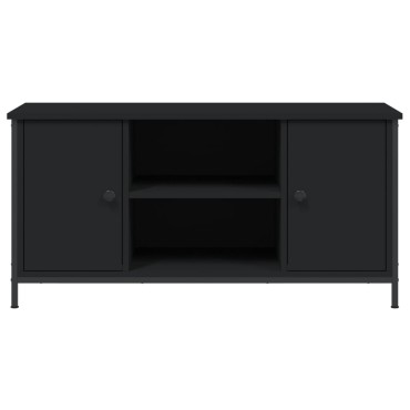 vidaXL Έπιπλο Τηλεόρασης Μαύρο 100x40x50cm Επεξεργασμένο Ξύλο