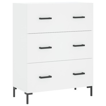 vidaXL Ντουλάπι Λευκό 69,5x34x90cm από Επεξεργασμένο Ξύλο 1 τεμ.