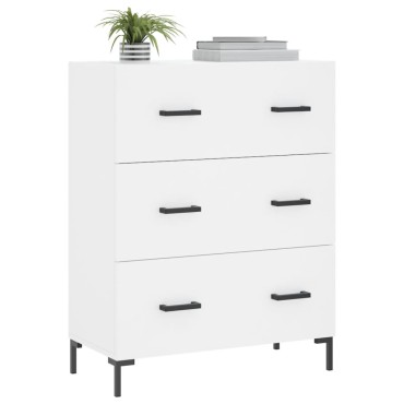 vidaXL Ντουλάπι Λευκό 69,5x34x90cm από Επεξεργασμένο Ξύλο 1 τεμ.