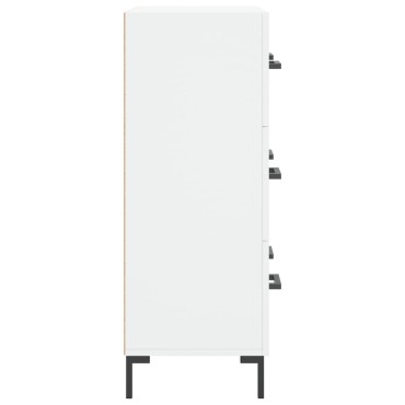 vidaXL Ντουλάπι Λευκό 69,5x34x90cm από Επεξεργασμένο Ξύλο 1 τεμ.