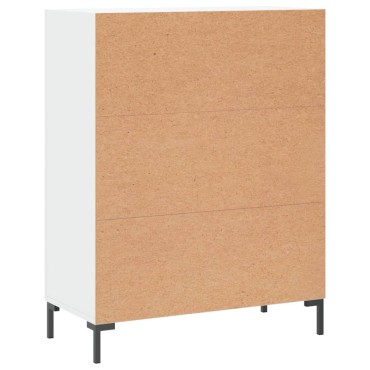 vidaXL Ντουλάπι Λευκό 69,5x34x90cm από Επεξεργασμένο Ξύλο 1 τεμ.