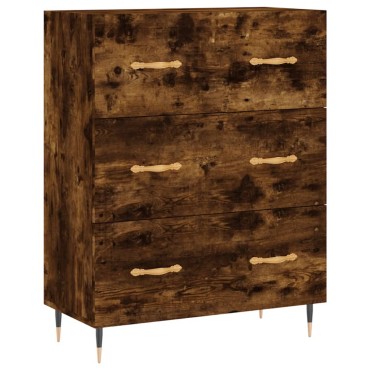 vidaXL Ντουλάπι Καπνιστή Δρυς 69,5x34x90cm Επεξεργασμένο Ξύλο 1 τεμ.