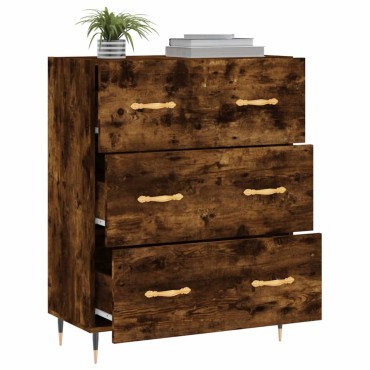 vidaXL Ντουλάπι Καπνιστή Δρυς 69,5x34x90cm Επεξεργασμένο Ξύλο 1 τεμ.