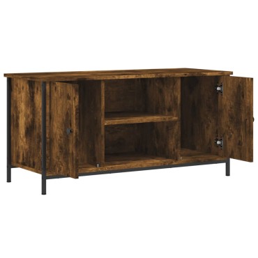 vidaXL Έπιπλο Τηλεόρασης Καπνιστή Δρυς 100x40x50cm Επεξ. Ξύλο