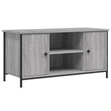 vidaXL Έπιπλο Τηλεόρασης Γκρι Sonoma 100x40x50cm από Επεξεργ. Ξύλο