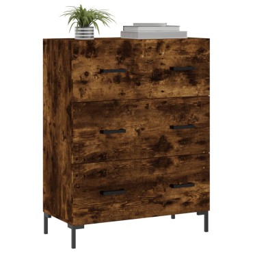 vidaXL Ντουλάπι Καπνιστή Δρυς 69,5x34x90cm Επεξεργασμένο Ξύλο 1 τεμ.