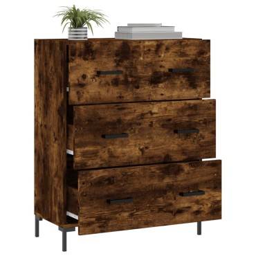 vidaXL Ντουλάπι Καπνιστή Δρυς 69,5x34x90cm Επεξεργασμένο Ξύλο 1 τεμ.
