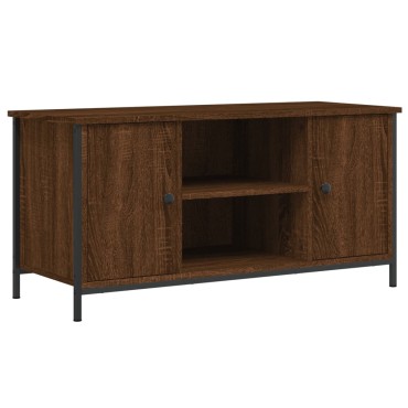 vidaXL Έπιπλο Τηλεόρασης Καφέ Δρυς 100x40x50cm Επεξεργασμένο Ξύλο