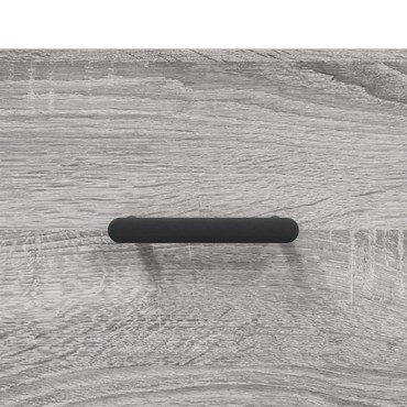 vidaXL Ντουλάπι Γκρι Sonoma 69,5x34x90cm από Επεξεργασμένο Ξύλο 1 τεμ.
