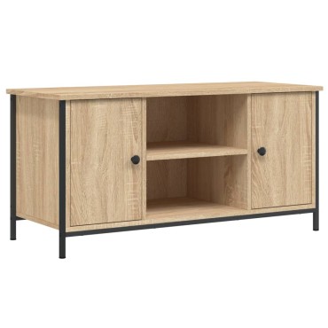 vidaXL Έπιπλο Τηλεόρασης Sonoma Δρυς 100x40x50cm Επεξ. Ξύλο