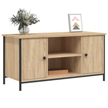 vidaXL Έπιπλο Τηλεόρασης Sonoma Δρυς 100x40x50cm Επεξ. Ξύλο