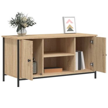 vidaXL Έπιπλο Τηλεόρασης Sonoma Δρυς 100x40x50cm Επεξ. Ξύλο