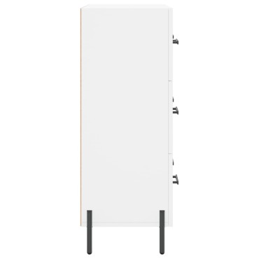 vidaXL Ντουλάπι Λευκό 69,5x34x90cm από Επεξεργασμένο Ξύλο 1 τεμ.