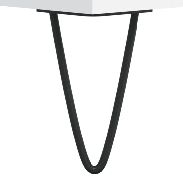 vidaXL Τραπεζάκι Σαλονιού Λευκό 102x50x40cm από Επεξεργασμένο Ξύλο 1 τεμ.