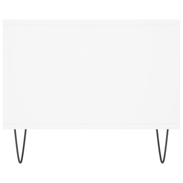vidaXL Τραπεζάκι Σαλονιού Λευκό 102x50x40cm από Επεξεργασμένο Ξύλο 1 τεμ.