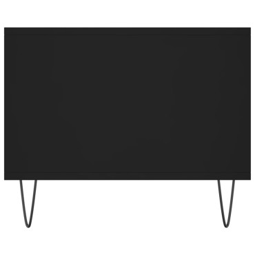 vidaXL Τραπεζάκι Σαλονιού Μαύρο 102x50x40cm από Επεξεργασμένο Ξύλο 1 τεμ.