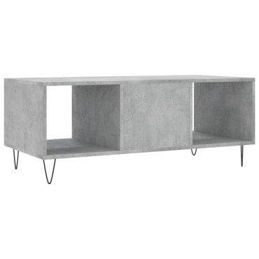 vidaXL Τραπεζάκι Σαλονιού Γκρι Σκυρ. 102x50x40cm Επεξεργασμένο Ξύλο 1 τεμ.