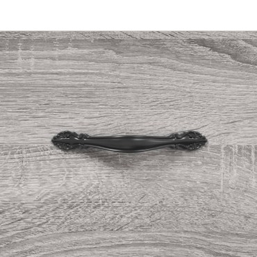 vidaXL Τραπεζάκι Σαλονιού Γκρι Sonoma 102x50x40cm Επεξεργασμένο Ξύλο 1 τεμ.