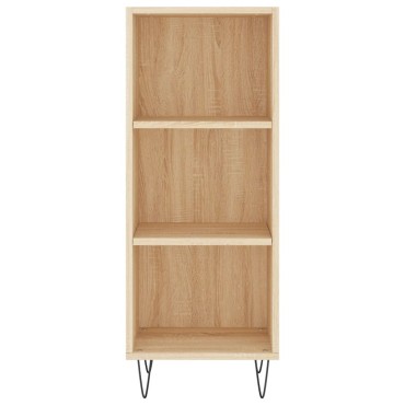 vidaXL Ντουλάπι Sonoma Δρυς 34,5x32,5x90cm από Επεξεργασμένο Ξύλο 1 τεμ.