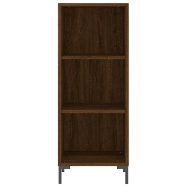 vidaXL Ντουλάπι Καφέ Δρυς 34,5x32,5x90cm Επεξεργασμένο Ξύλο 1 τεμ.