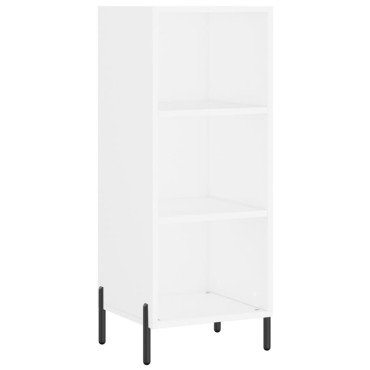 vidaXL Ντουλάπι Λευκό 34,5x32,5x90cm Επεξεργασμένο Ξύλο 1 τεμ.