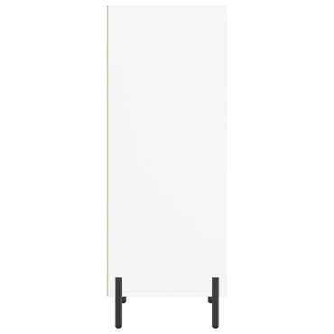 vidaXL Ντουλάπι Λευκό 34,5x32,5x90cm Επεξεργασμένο Ξύλο 1 τεμ.