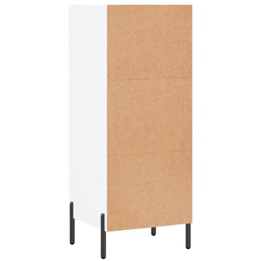 vidaXL Ντουλάπι Λευκό 34,5x32,5x90cm Επεξεργασμένο Ξύλο 1 τεμ.
