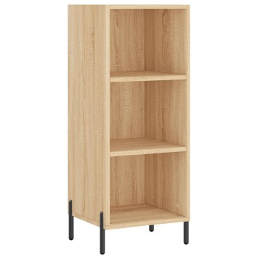 vidaXL Ντουλάπι Sonoma Δρυς 34,5x32,5x90cm από Επεξεργασμένο Ξύλο 1 τεμ.
