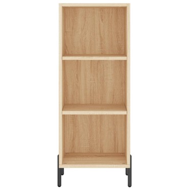 vidaXL Ντουλάπι Sonoma Δρυς 34,5x32,5x90cm από Επεξεργασμένο Ξύλο 1 τεμ.
