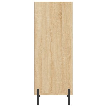 vidaXL Ντουλάπι Sonoma Δρυς 34,5x32,5x90cm από Επεξεργασμένο Ξύλο 1 τεμ.