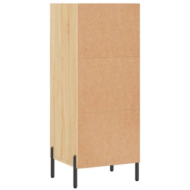 vidaXL Ντουλάπι Sonoma Δρυς 34,5x32,5x90cm από Επεξεργασμένο Ξύλο 1 τεμ.