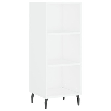 vidaXL Ντουλάπι Λευκό 34,5x32,5x90cm Επεξεργασμένο Ξύλο 1 τεμ.