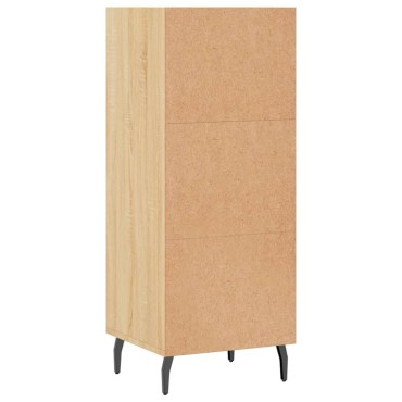vidaXL Ντουλάπι Sonoma Δρυς 34,5x32,5x90cm από Επεξεργασμένο Ξύλο 1 τεμ.