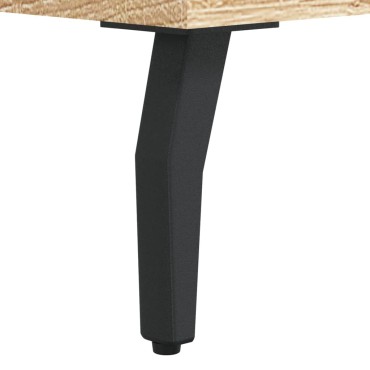 vidaXL Ντουλάπι Sonoma Δρυς 34,5x32,5x90cm από Επεξεργασμένο Ξύλο 1 τεμ.