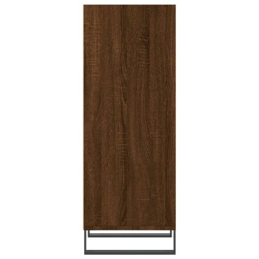 vidaXL Ντουλάπι Καφέ Δρυς 34,5x32,5x90cm Επεξεργασμένο Ξύλο 1 τεμ.