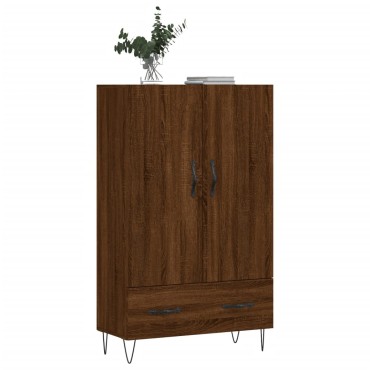 vidaXL Ντουλάπα Καφέ Δρυς 69,5x31x115cm από Επεξεργασμένο Ξύλο 1 τεμ.