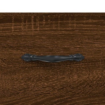 vidaXL Ντουλάπα Καφέ Δρυς 69,5x31x115cm από Επεξεργασμένο Ξύλο 1 τεμ.