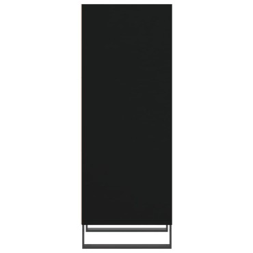 vidaXL Ντουλάπι Μαύρο 34,5x32,5x90cm Επεξεργασμένο Ξύλο 1 τεμ.