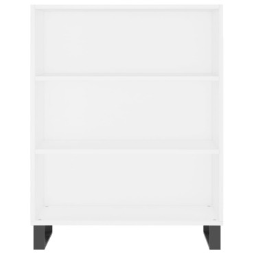 vidaXL Ραφιέρα Λευκή 69,5x32,5x90cm από Επεξεργασμένο Ξύλο 1 τεμ.