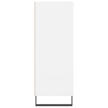 vidaXL Ραφιέρα Λευκή 69,5x32,5x90cm από Επεξεργασμένο Ξύλο 1 τεμ.