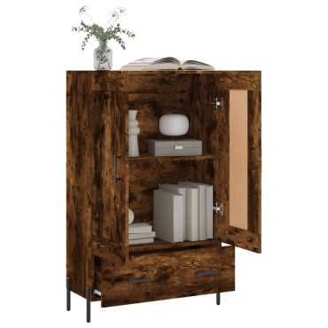 vidaXL Ντουλάπα Καπνιστή Δρυς 69,5x31x115cm Επεξεργασμένο Ξύλο 1 τεμ.