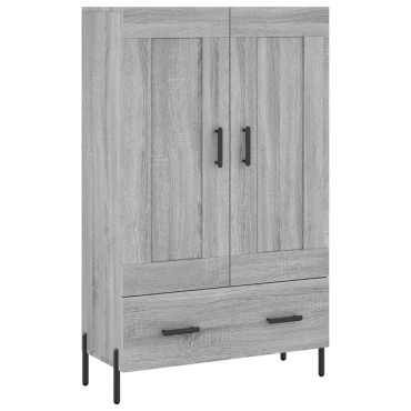 vidaXL Ντουλάπα Γκρι Sonoma 69,5x31x115cm από Επεξεργασμένο Ξύλο 1 τεμ.