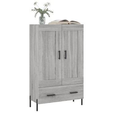 vidaXL Ντουλάπα Γκρι Sonoma 69,5x31x115cm από Επεξεργασμένο Ξύλο 1 τεμ.